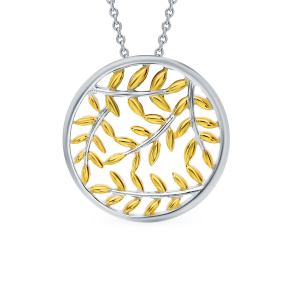 серебряная подвеска