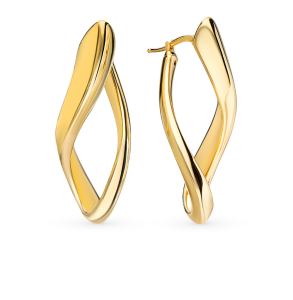 золотые серьги