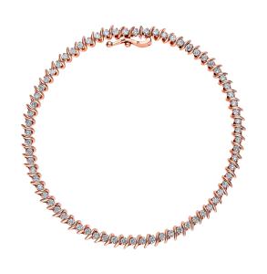 золотой браслет с бриллиантами