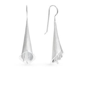 серебряные серьги