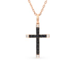 золотая подвеска с сапфирами и бриллиантами