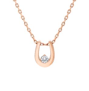 золотая подвеска с фианитами