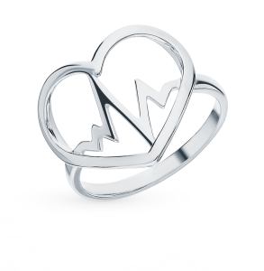 серебряное кольцо SOKOLOV 94013089