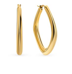 золотые серьги