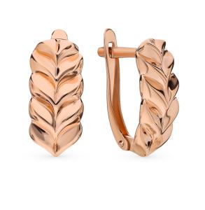 золотые серьги