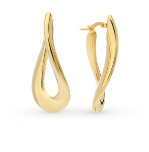 золотые серьги