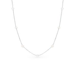 серебряное шейное украшение