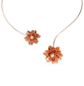 золотое шейное украшение