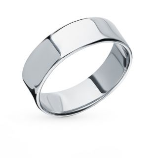Серебряное кольцо SUNLIGHT: белое серебро 925 пробы — купить в интернет-магазине Санлайт, фото, артикул 88904