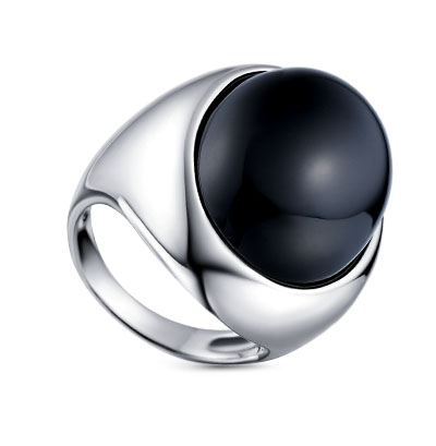Фото «Серебряное кольцо с ониксом»
