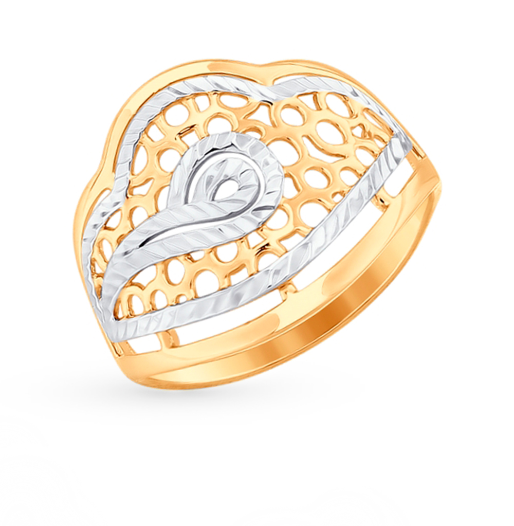 Золотое кольцо SOKOLOV 017660 в Ростовe-на-Дону