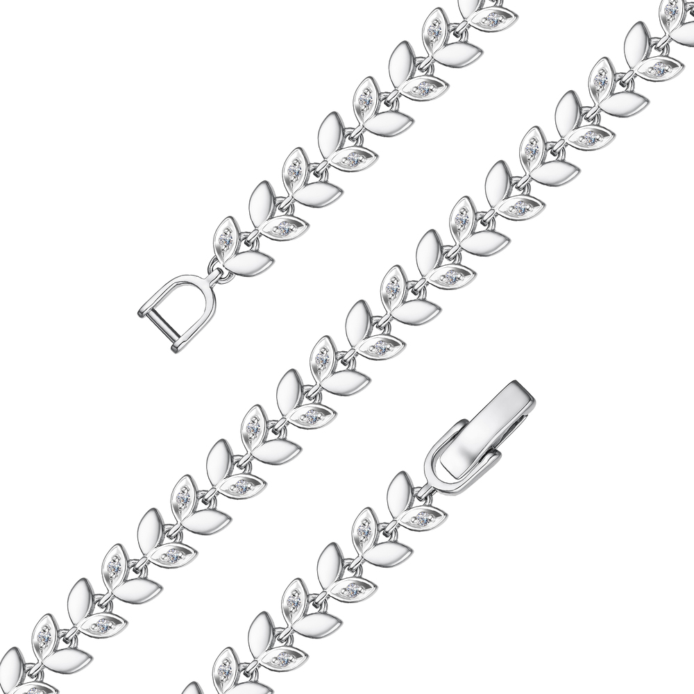 Золотой браслет с бриллиантами природными в Нижнем Новгороде