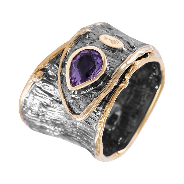 Фото «Серебряное кольцо с аметистом»
