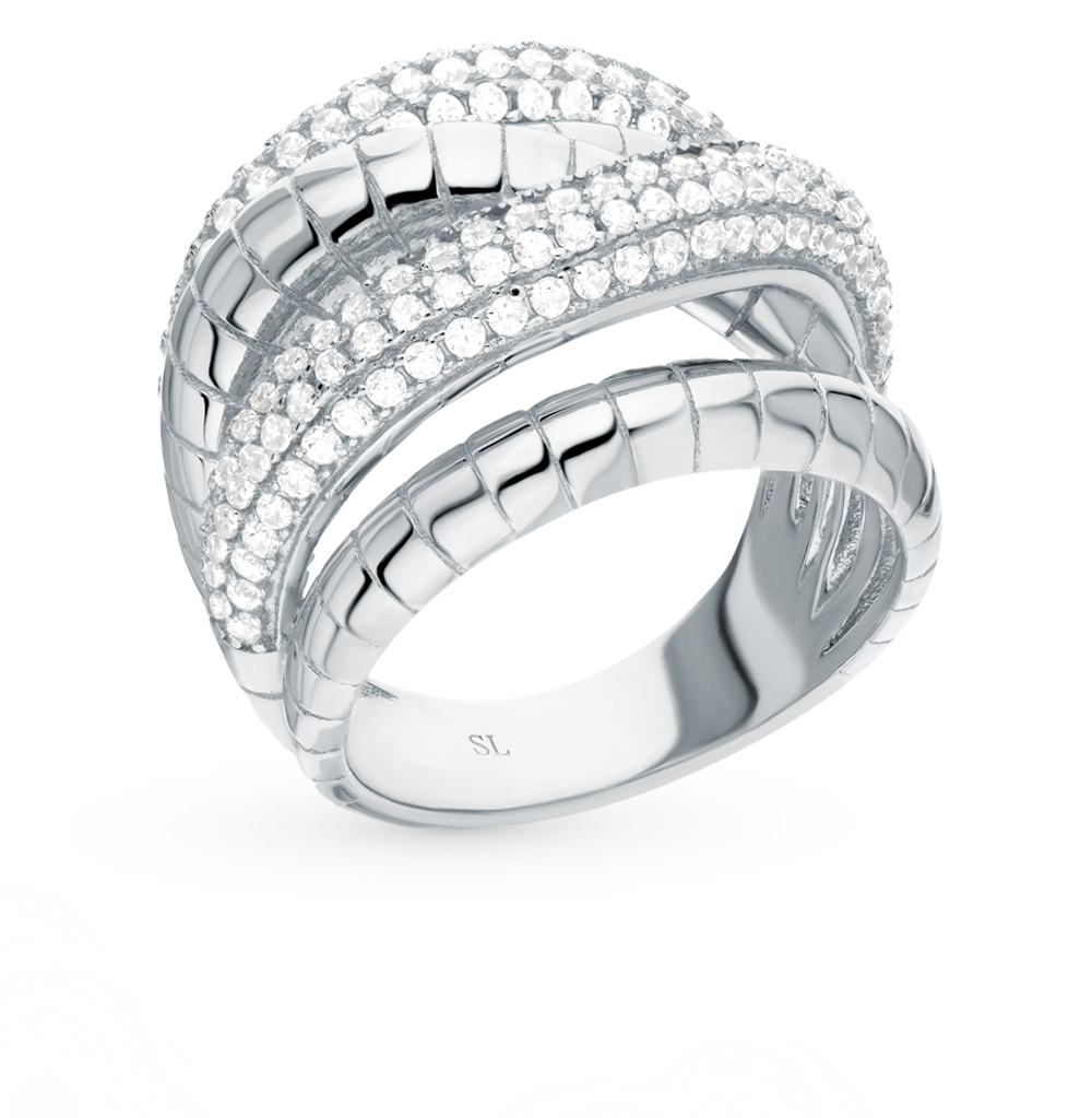 Фото «Серебряное кольцо с фианитами»