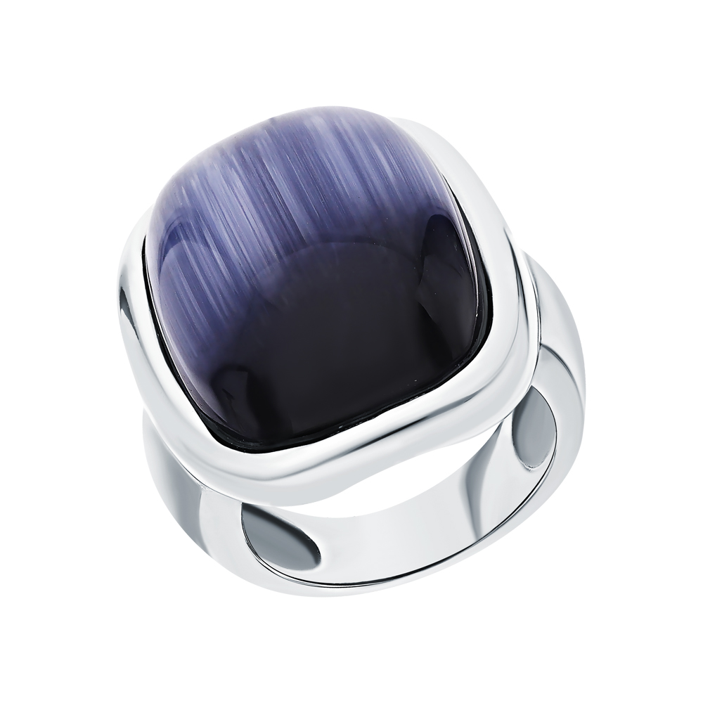 Серебряное кольцо с ювелирным стеклом в Ростовe-на-Дону