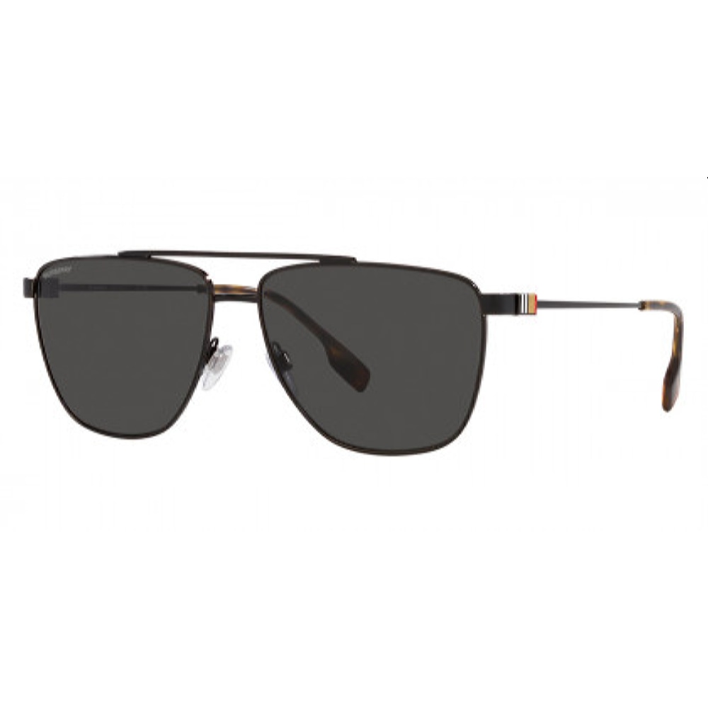 Мужские солнцезащитные очки из Италии марки BURBERRY из коллекции Aviator модель 0BE314110018761 в Новосибирск