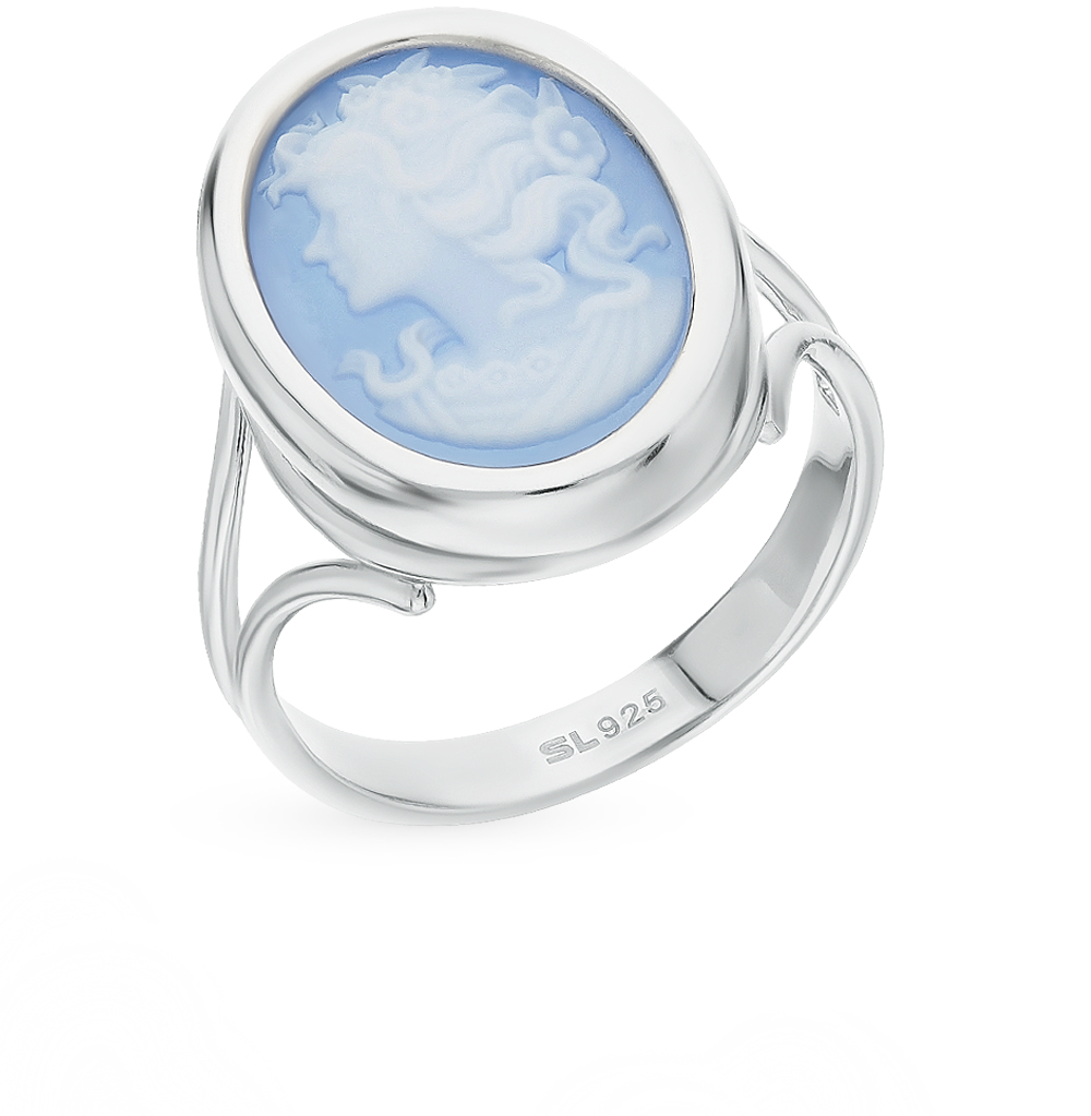 Серебряное кольцо с агатом в Новосибирске