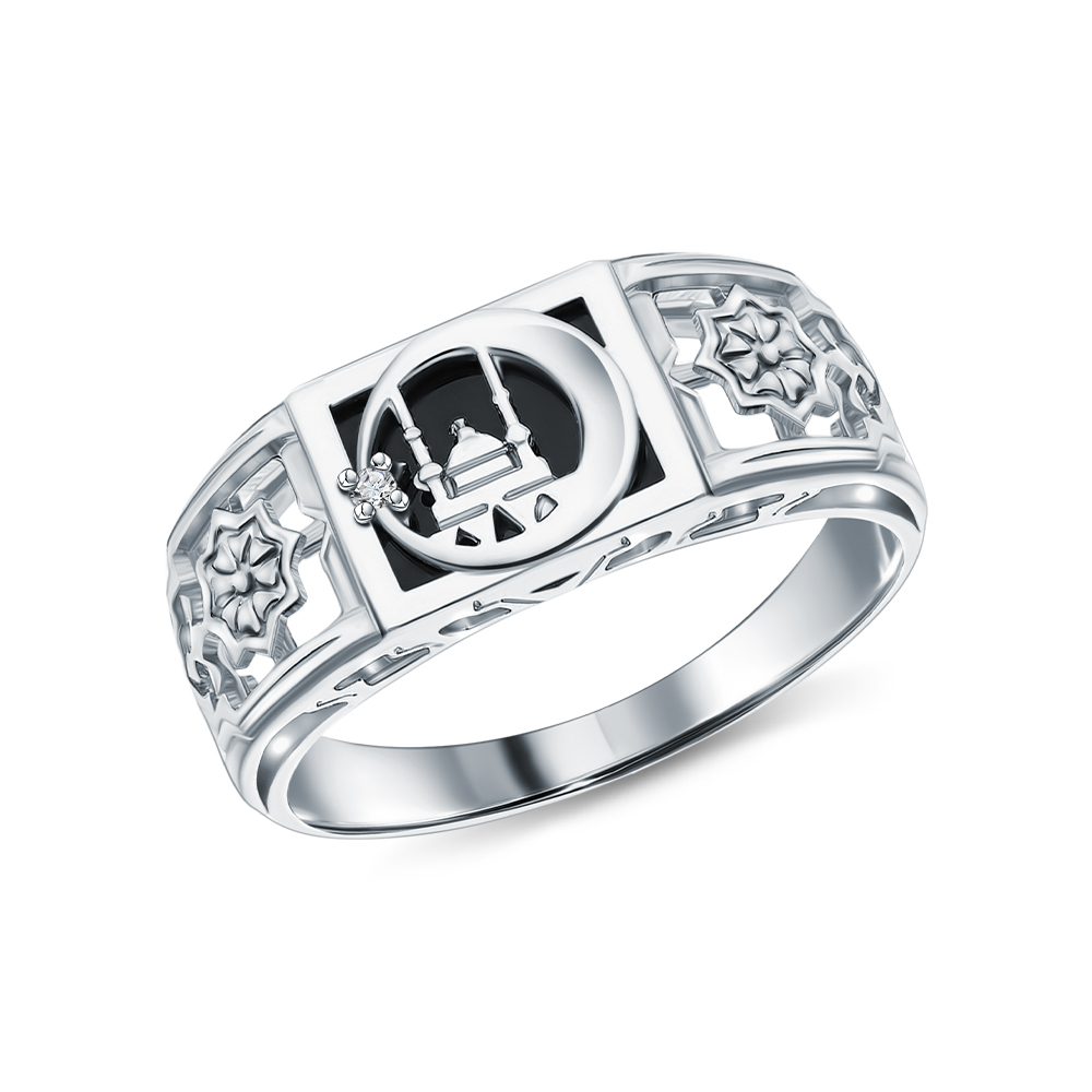 Серебряное кольцо "Мусульманское" в Самаре
