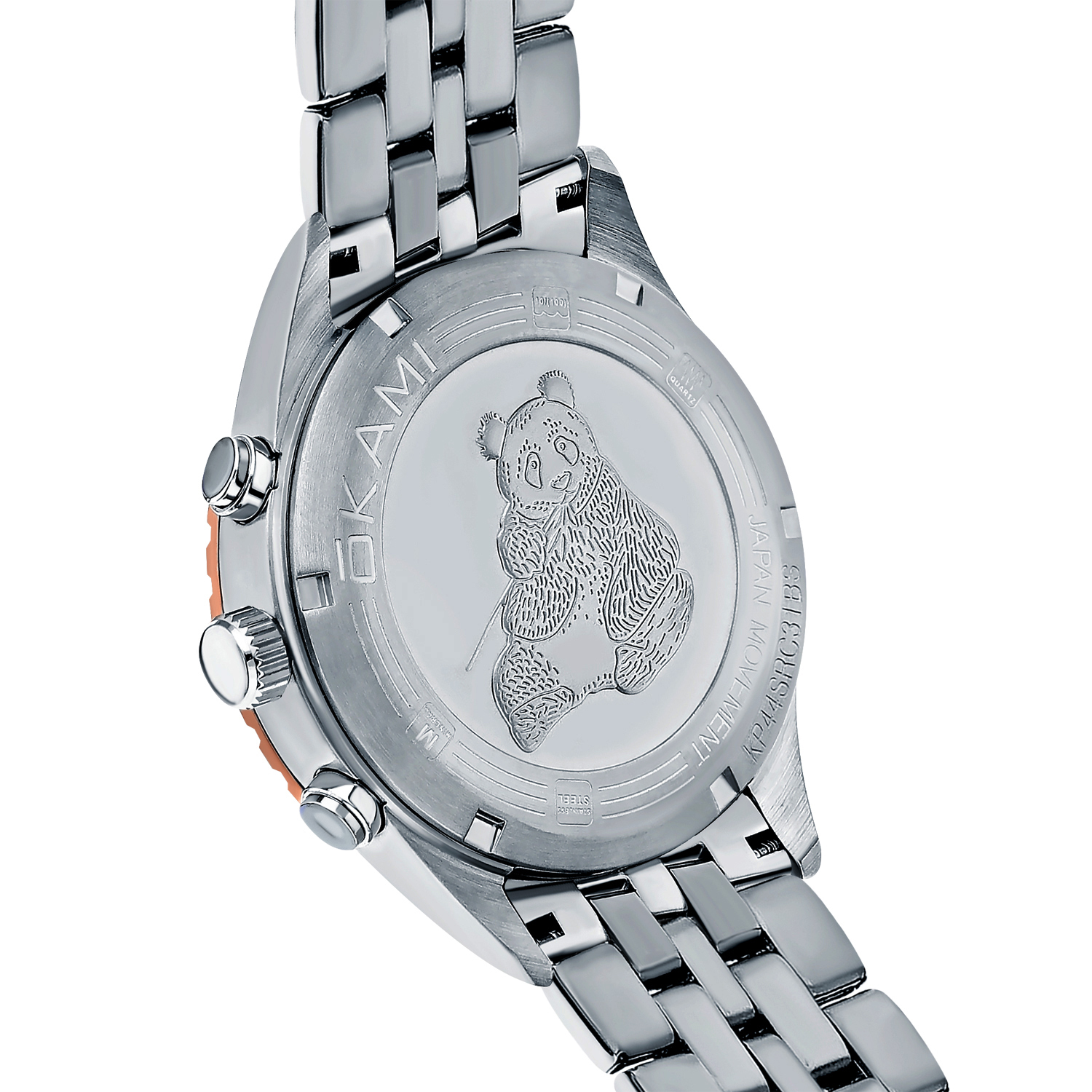 Часы мужские OKAMI OKAMI KP44SRC-31BS: сталь — купить в