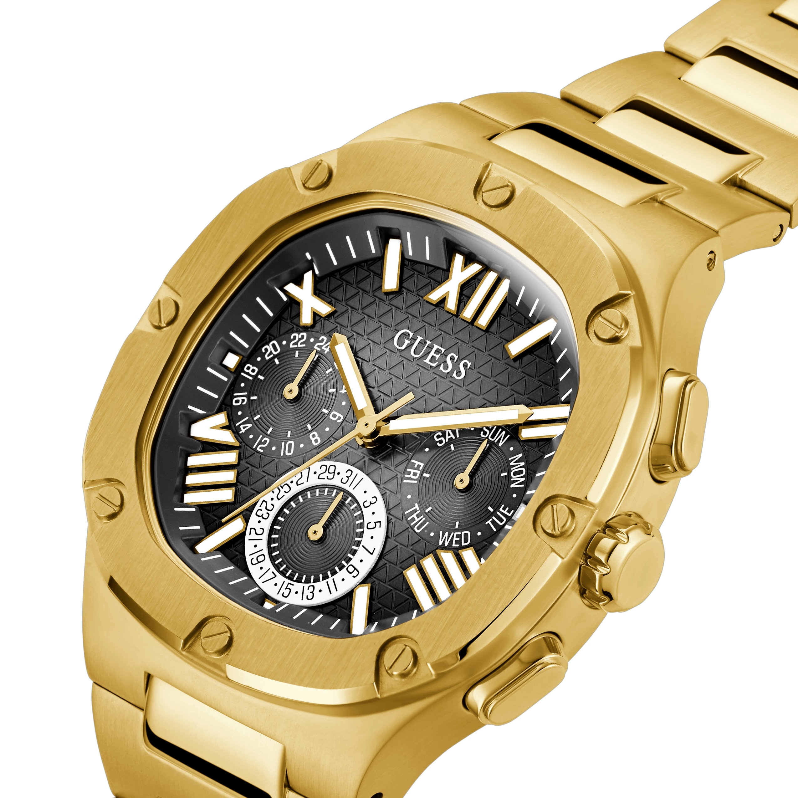 Gold Orologio Uomo Guess Dorato Gold Orologio Guess Uomo Amazon