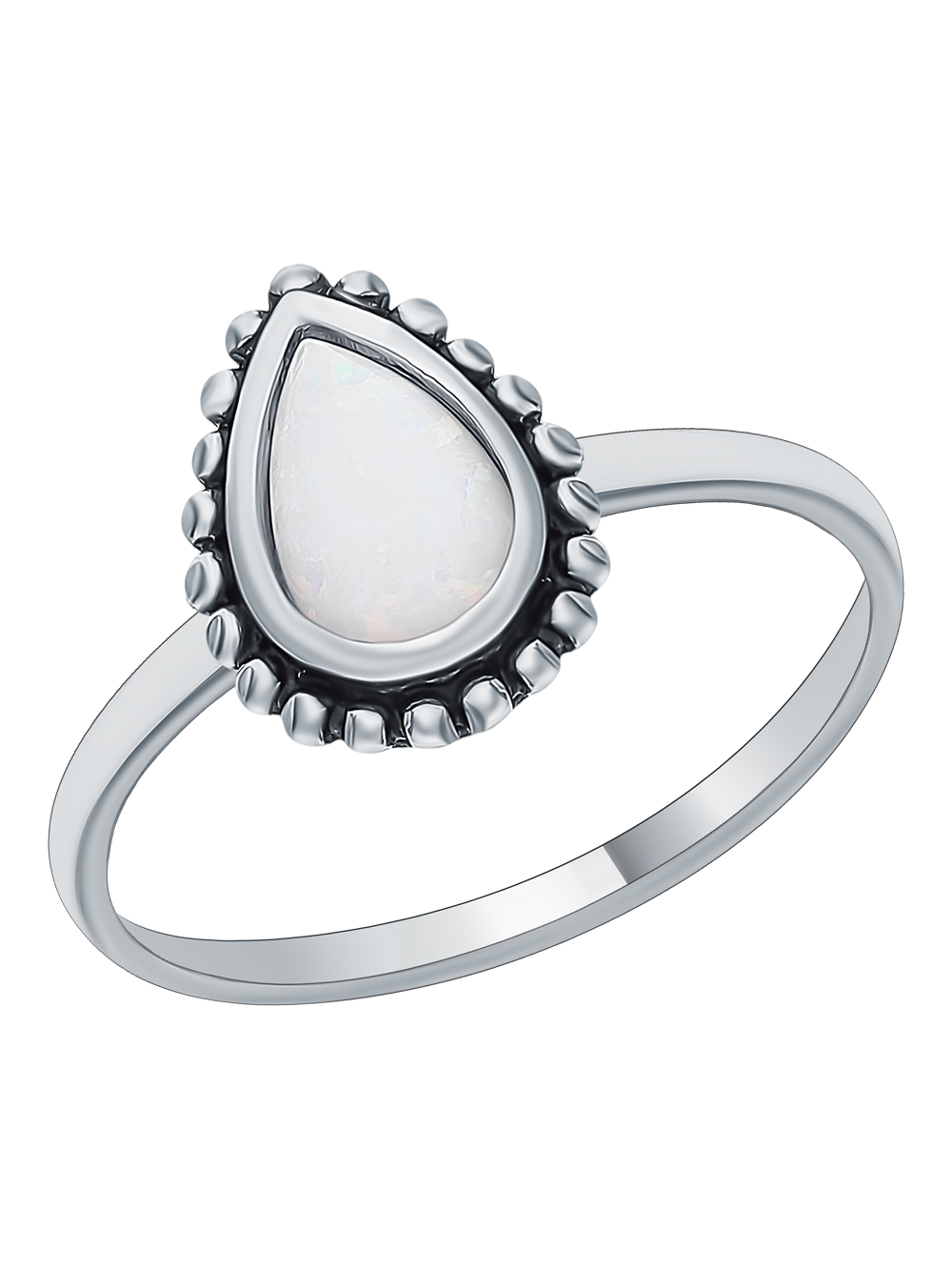 Серебряное кольцо с опалами в Санкт-Петербурге