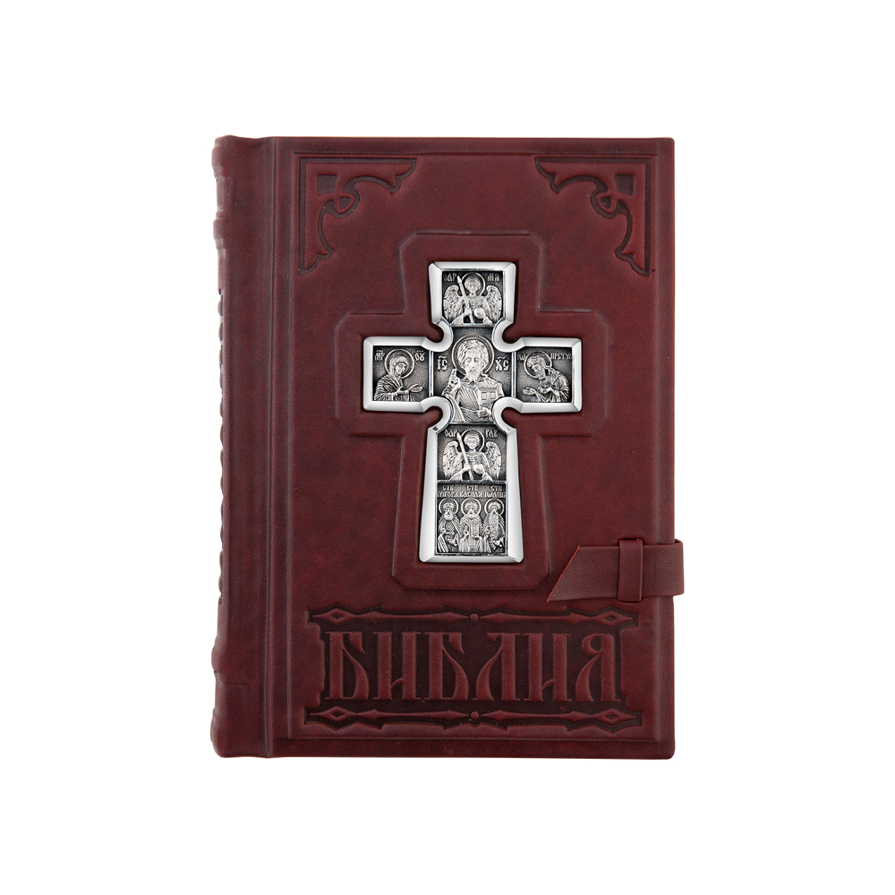 Библия в кожаном переплёте в Нижнем Новгороде