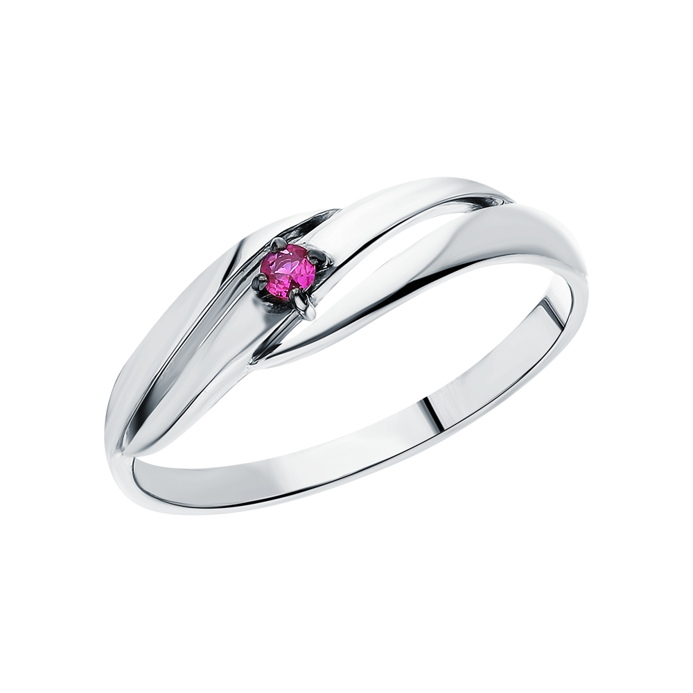 Фото «Серебряное кольцо с рубинами»