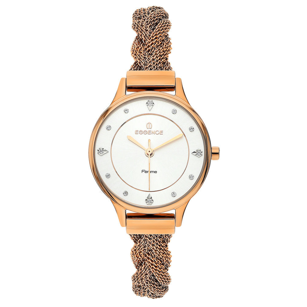 Женские часы D1064.430 на стальном браслете с розовым PVD покрытием с минеральным стеклом в Краснодаре