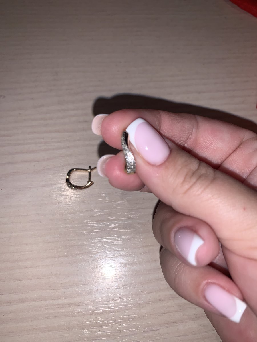 Золотые серьги с бриллиантами БРИЛЛИАНТЫ ЯКУТИИ: розовое золото 585 ...