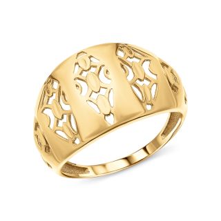 Золотое кольцо МОСКОВСКИЙ ЦЕПЕВЯЗАЛЬНЫЙ ЗАВОД 70280100-2*: жёлтое золото 585 пробы — купить в Ростовe-на-Дону, фото, артикул 991963 — интернет-магазин SUNLIGHT