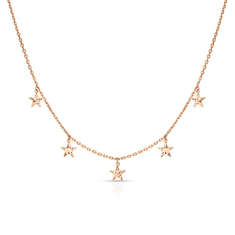 Серебряное колье